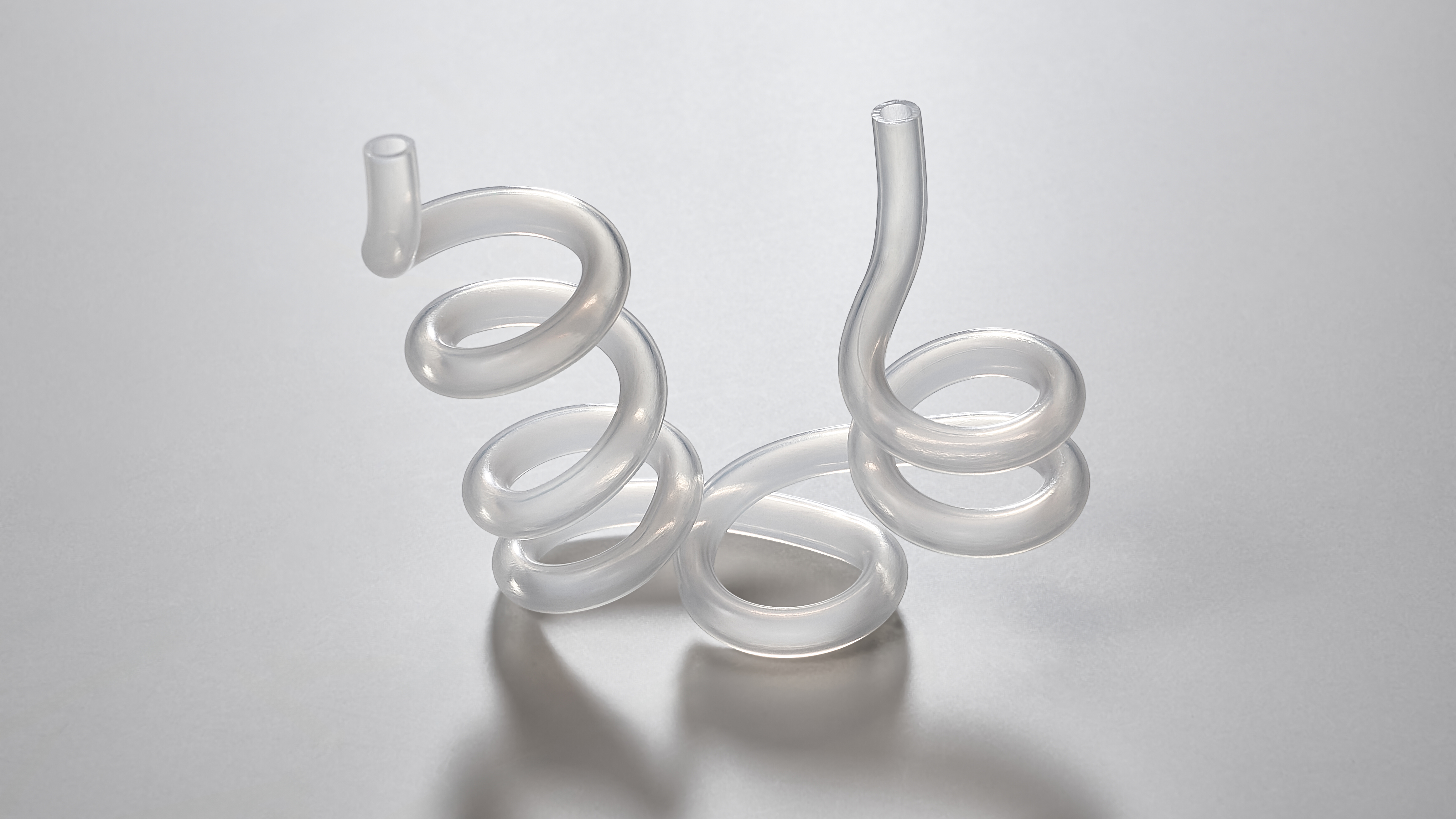 Schlauchspirale eng gewickelt, denaturiertes PTFE 4x6mm